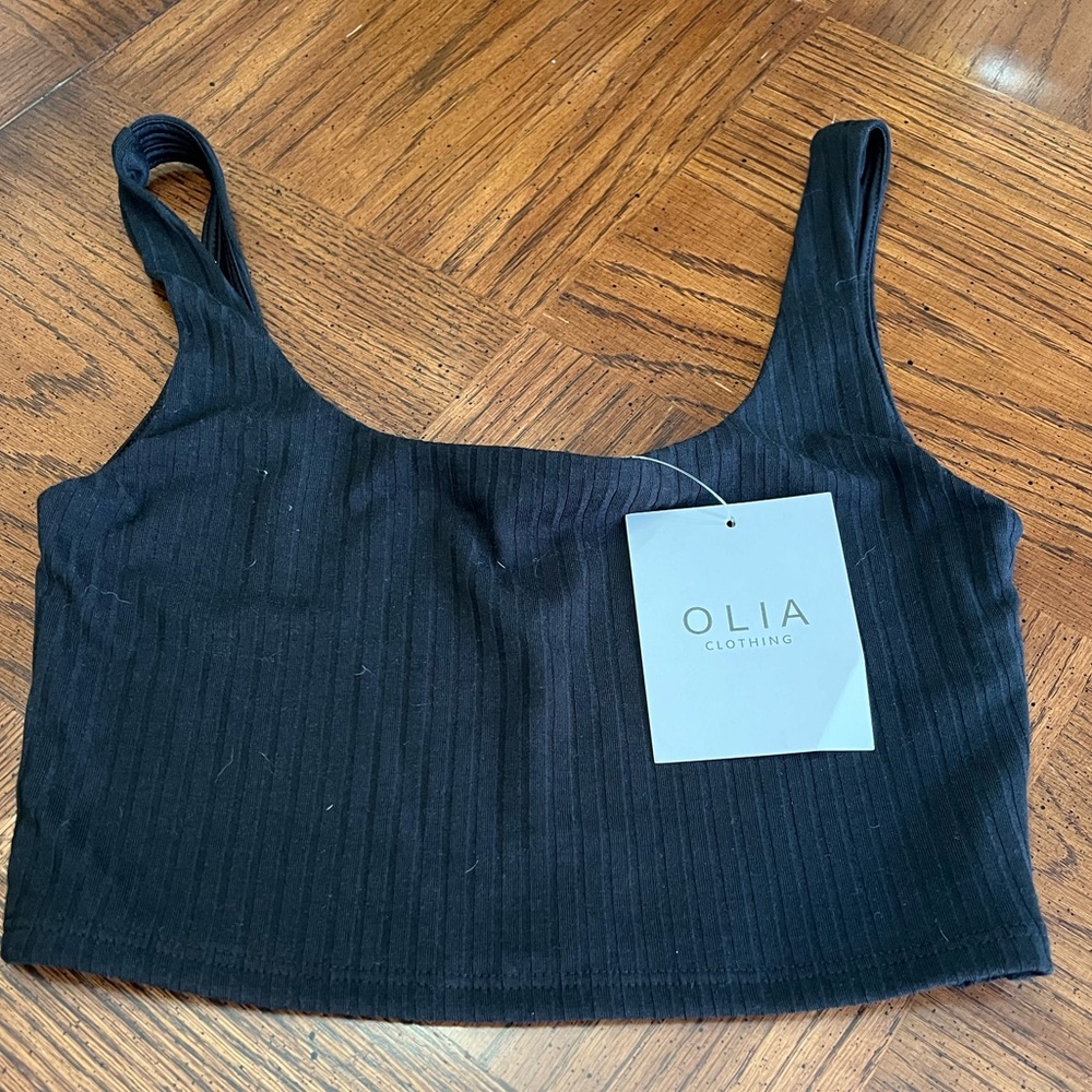Ribbed crop tank